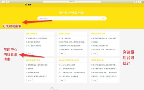哪些电商saas软件企业在使用帮助中心