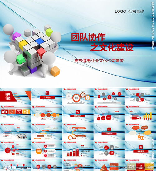 企业简介宣传团队文化建设ppt